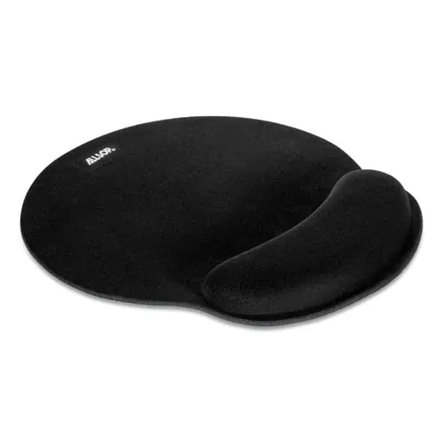Allsop® MousePad Pro Memory Foam Mouse Pad with Wrist Rest, Black