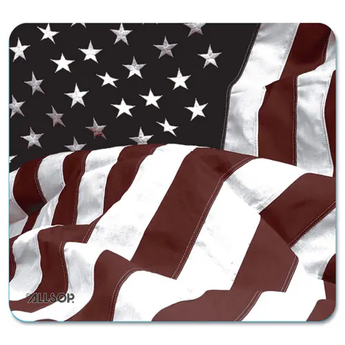Allsop® Naturesmart Mouse Pad - American Flag Design, 8.5" x 8"