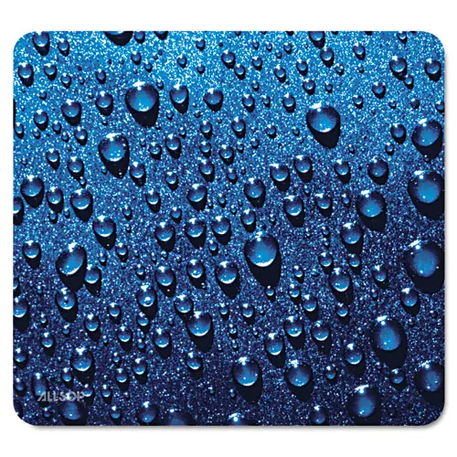 Allsop® Naturesmart Mouse Pad, Raindrops Design