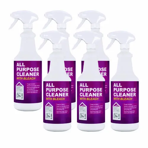 AlphaChem All Purpose Cleaner with Bleach, 32 oz Bottle, 6/Carton
