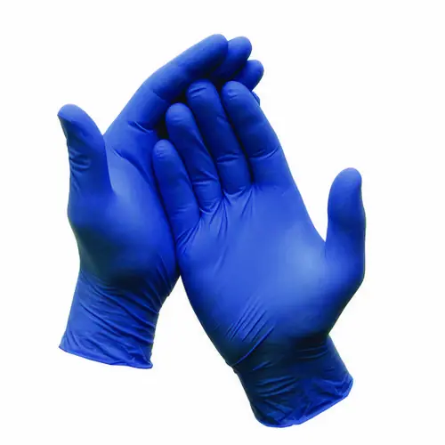 AMBITEX® L200 Series Powder-Free Latex Gloves, 5 mil, Medium, Cream, 100/Box