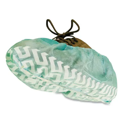 AMBITEX® PSC Series Shoe Covers, Large, Blue, 300/Carton