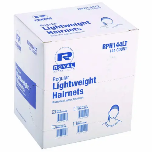 AmerCareRoyal® Lightweight Latex-Free Hairnets