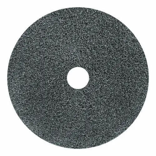 Americo® Black Diamond 800 Deep Cleaning Pad, 800 Grit, 20" Diameter, Black/Gray, 2/Carton