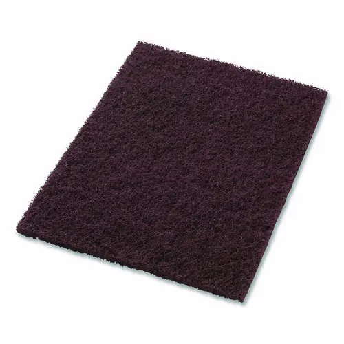 Americo® Dominator Strip Pad, 14 x 20, Burgundy, 5/Carton
