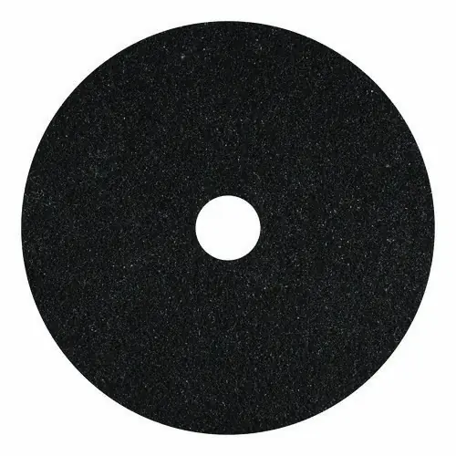 Americo® Stripping Pads, 15" Diameter, Black, 5/Carton