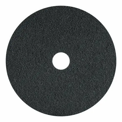 Americo® Titan Stripping Pad, 20" Diameter, Gray, 5/Carton