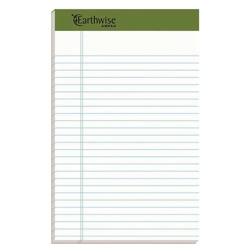 Ampad® Earthwise® by Ampad® Recycled Writing Pad