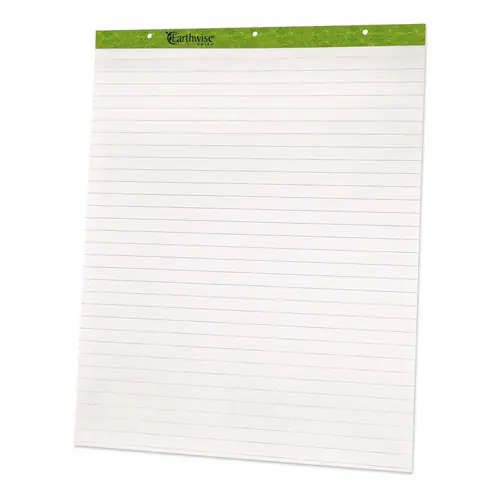 Ampad® Flip Charts, Presentation Format (1" Rule), 27 x 34, White, 50 Sheets, 2/Carton