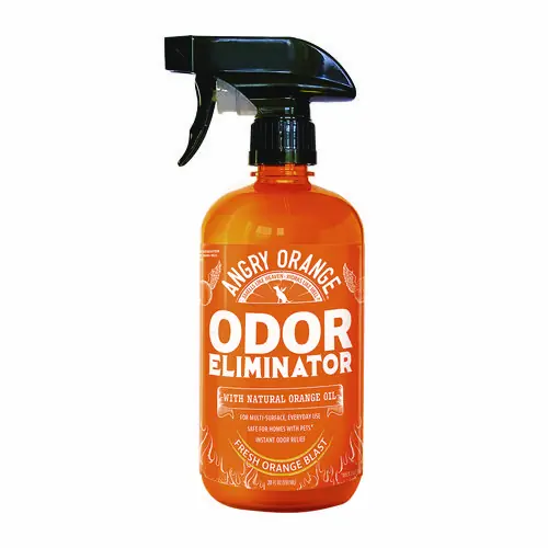 Angry Orange Pet Odor Eliminator Spray, Fresh Orange Blast Scent, 20 oz Spray Bottle