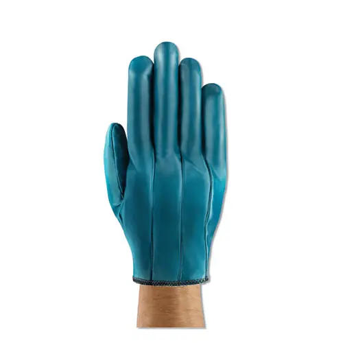 AnsellPro Hynit Nitrile Gloves, Blue, Size 7 1/2