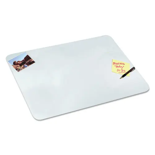 Artistic® Desk Pad with Antimicrobial Protection, Frosted, 20" x 36"