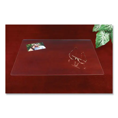 Artistic® Eco-Clear Desk Pad with Antimicrobial Protection, 17 x 22, Clear