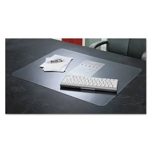 Artistic® KrystalView Desk Pad with Antimicrobial Protection