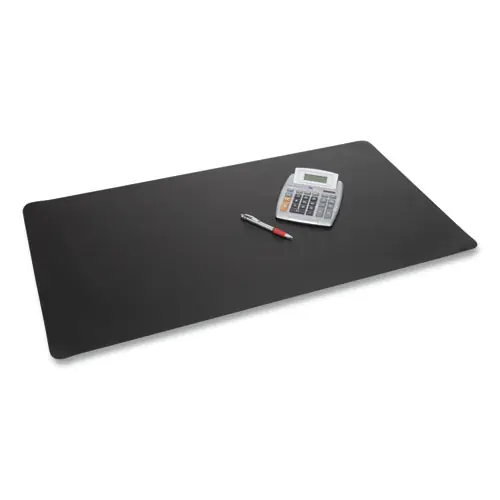 Artistic® Rhinolin II Desk Pad with Antimicrobial Protection, 17 x 12, Black