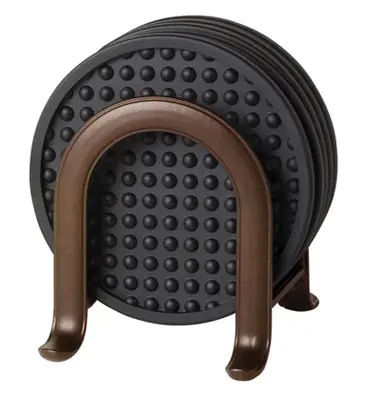 Ashley Venetian Bronze Holder with 6 Coasters