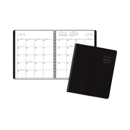 AT-A-GLANCE® Contemporary Lite Monthly Planner, 11 x 9, Black Cover, 12-Month (Jan to Dec): 2025