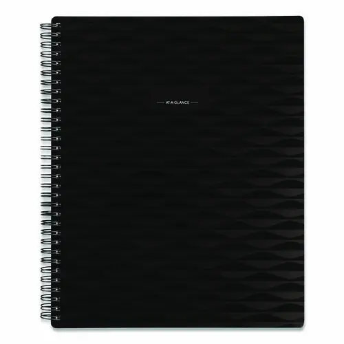 AT-A-GLANCE® Elevation Academic Weekly/Monthly Planner, Black Cover, 11 x 8.5, 12-Month (July to June), 2024 to 2025