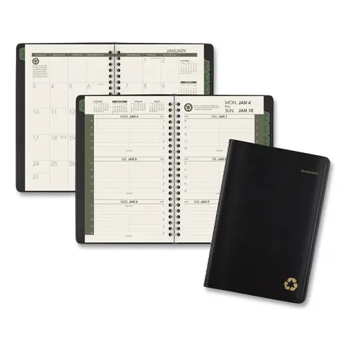 AT-A-GLANCE® Recycled Weekly/Monthly Appointment Book