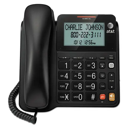AT&T® CL2940 One-Line Corded Speakerphone