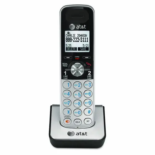AT&T® TL88002 Cordless Accessory Handset for Use with TL88102