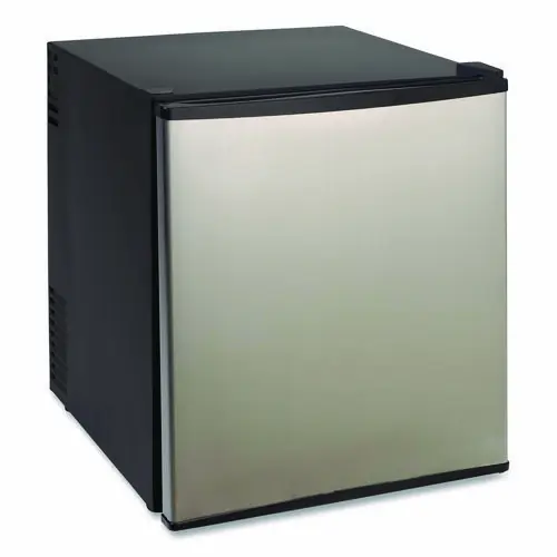 Avanti 1.7 Cu.Ft Superconductor Compact Refrigerator, Black/Stainless Steel