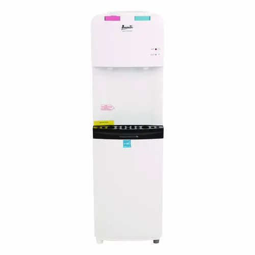 Avanti Hot and Cold Water Stand Up Dispenser, White, 11" x 12" x 36"