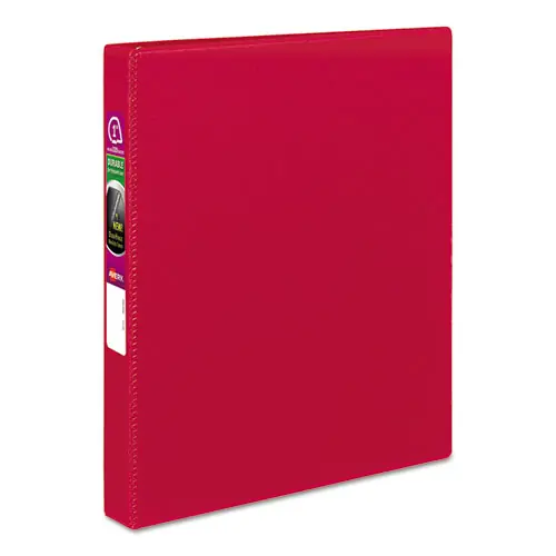 Avery® Durable Non-View Binder with DuraHinge® and Slant Rings