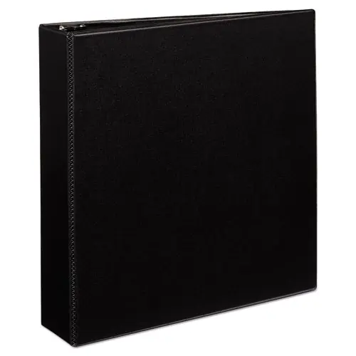 Avery® Durable Non-View Binder with DuraHinge and Slant Rings, 3 Rings, 2" Capacity, 11 x 8.5, Black