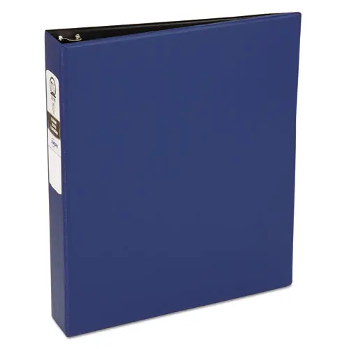 Avery® Economy Non-View Binder with Round Rings, 1.5" Capacity, Blue