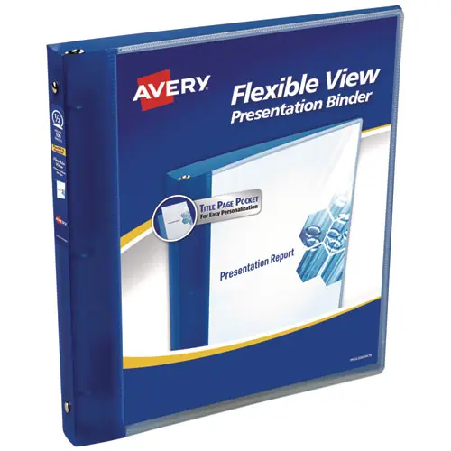 Avery® Flexible View Binder with Round Rings