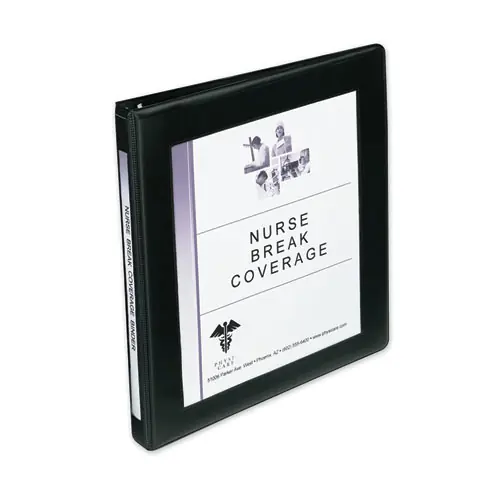 Avery® Framed View Heavy-Duty Binder, 3-Ring, 0.5" Capacity, 11 x 8.5, Black