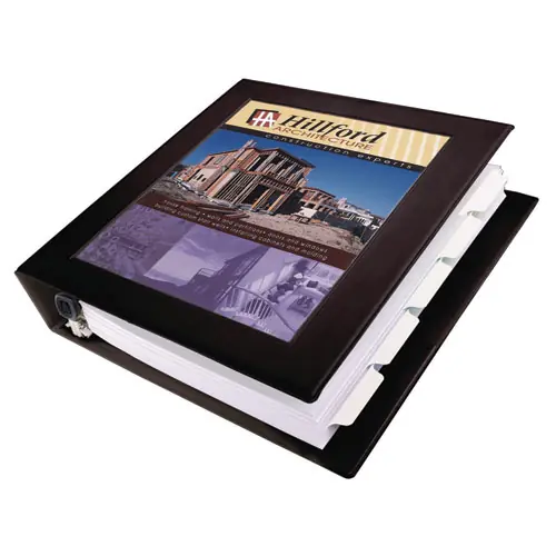 Avery® Framed View Heavy-Duty 3-Ring Binder, 1.5" Capacity, 11 x 8.5, Black