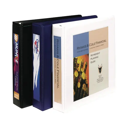 Avery® Framed View Heavy-Duty Binder, 3-Ring, 1.5" Capacity, White, 11" x 8.5"