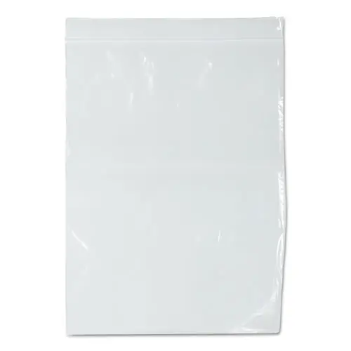 BagCo™ Zippit Resealable Bags, 2 mil, 9" x 12", Clear, 1,000/Carton