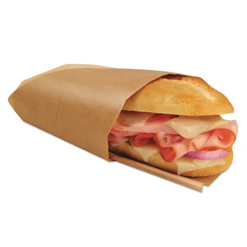 Bagcraft EcoCraft Dubl Shield Insulated Paper Wraps, Natural, 500/Box, 2 Boxes/Carton (15 x 16)