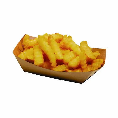 Bagcraft ToGo EcoCraft Food Tray, 1 lb Capacity, Natural, Paper, 1,000/Carton