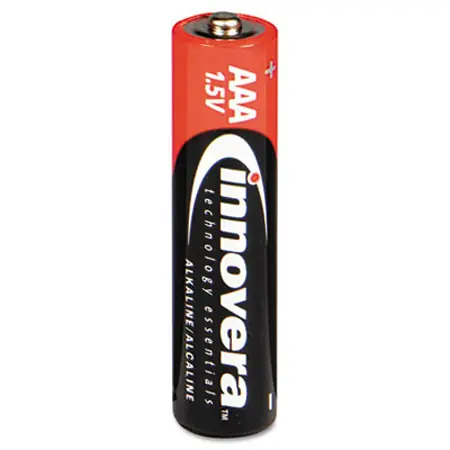 Battery, alkaline, AAA, 8/pk