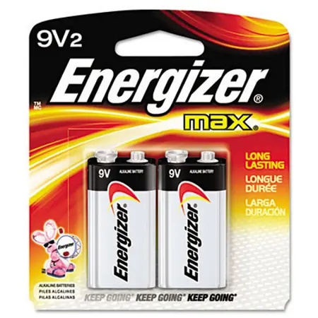 Energizer 9V Battery 2-Pack