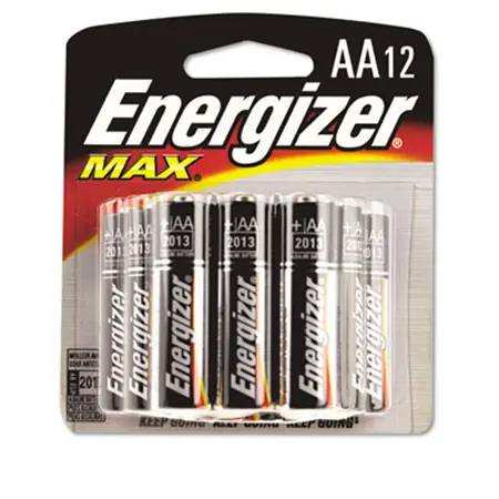 Battery, enrgz, AA, 12pk