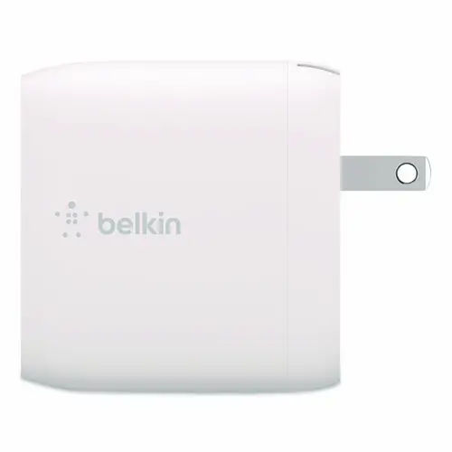 Belkin® BOOST CHARGE Dual USB-A Wall Charger, White