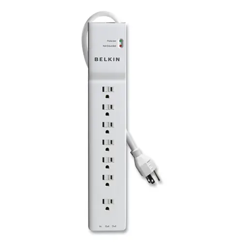 Belkin® Seven-Outlet Home/Office Surge Protector