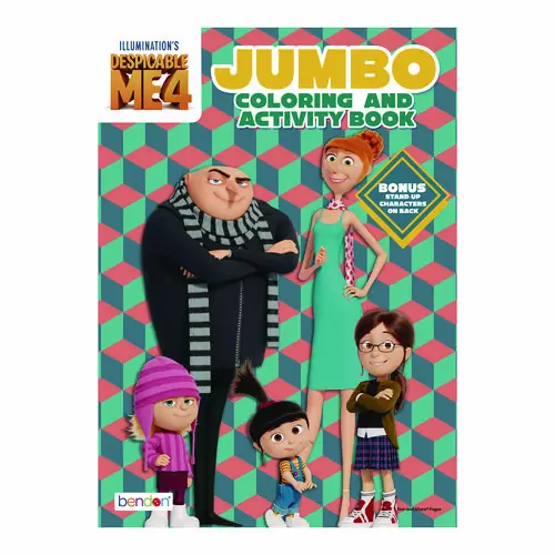 Bendon® Despicable Me 4 Jumbo Coloring and Activity Book
