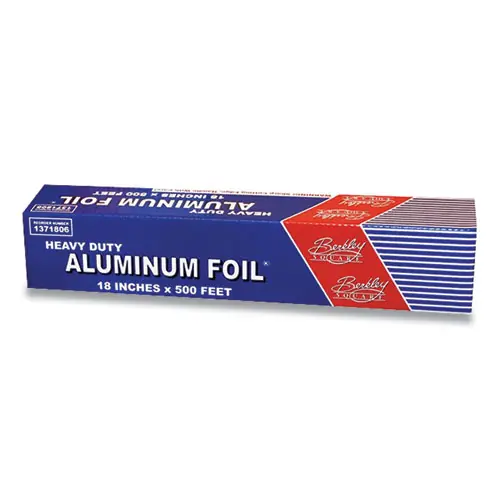 Berkley Square Heavy Duty Aluminum Foil Roll, 18" x 500 ft