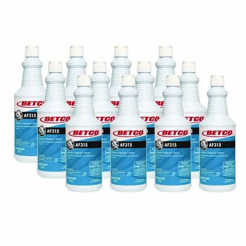 Betco® AF315 Disinfectant Cleaner, Citrus Floral Scent, 32 oz Bottle