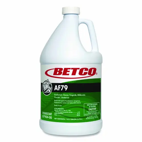 Betco® AF79 Disinfectant Cleaner, Citrus Scent, 1 gal Bottle, 4/Carton