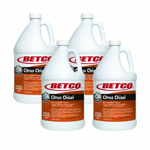 Betco® Citrus Chisel, Citrus Scent, 1 gal Bottle, 4/Carton