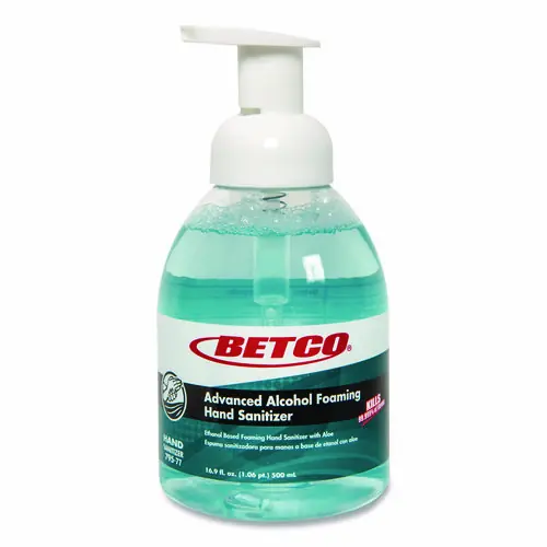 Betco® Clario Advanced Alcohol Foaming Hand Sanitizer, 16.5 oz, Pump Bottle, Citrus Scent, 12/Carton (Non-Stock Item)