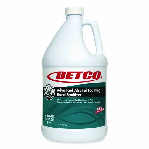 Betco® Clario Advanced Alcohol Foaming Sanitizer, 1 gal, Citrus, 4/Carton
