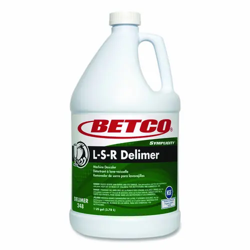 Betco® L S R Delimer, Floral Scent, 1 gal Bottle, 4/Carton